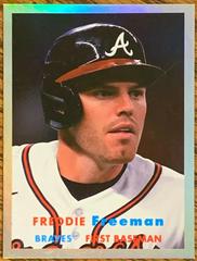 Freddie Freeman [Rainbow Foil] Baseball Cards 2021 Topps Archives Prices