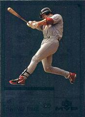 Mark McGwire Baseball Cards 1999 Upper Deck MVP Swing Time Prices