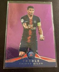 Thiago Silva [Purple] Soccer Cards 2018 Panini Treble Prices