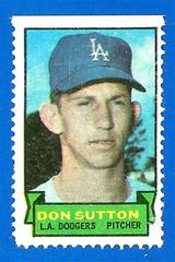 Don Sutton Baseball Cards 1969 Topps Stamps Prices
