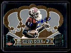 Chris Cole [Autograph] #115 Football Cards 2000 Pacific Crown Royale Prices