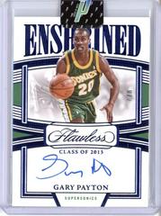Gary Payton #12 Basketball Cards 2022 Panini Flawless Enshrined Signature Prices