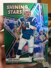 Tom Brady [Green] Football Cards 2016 Panini Prizm Shining Stars Prices