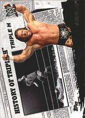 Triple H #HO2 Wrestling Cards 2010 Topps WWE History Of Prices