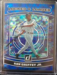 Ken Griffey Jr. [Blue] Baseball Cards 2023 Panini Donruss Locked and Loaded Prices
