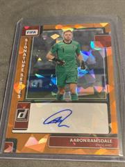 Aaron Ramsdale [Orange Ice] Soccer Cards 2022 Panini Donruss Signature Series Prices