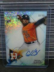 Cristian Javier [Speckle Refractor] Baseball Cards 2021 Bowman Sterling Rookie Autographs Prices