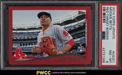 Mookie Betts [Red Target Border] #US301 Baseball Cards 2014 Topps Update Prices