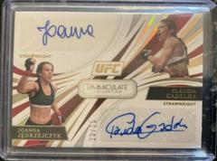 Joanna Jedrzejczyk, Claudia Gadelha #DA-JCG Ufc Cards 2021 Panini Immaculate UFC Dual Autographs Prices