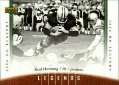 Paul Hornung #26 Football Cards 2006 Upper Deck Legends Prices