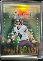 Justin Tucker #LS-JT Football Cards 2022 Panini Illusions Limelight Signatures Prices