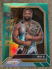 Big E [Green Prizm] Wrestling Cards 2022 Panini Prizm WWE Gold Prices
