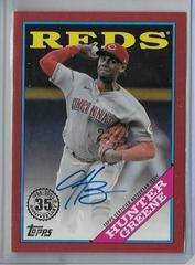 Hunter Greene [Red] Baseball Cards 2023 Topps Update 1988 Autographs Prices