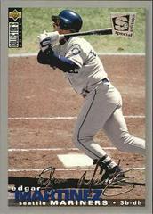 Edgar Martinez [Silver Signature] #129 Baseball Cards 1995 Collector's Choice Se Prices