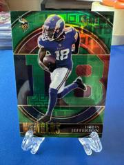 Justin Jefferson [Green] Football Cards 2021 Panini Select Numbers Prices