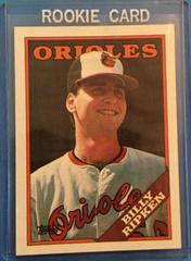 Billy Ripken #352 Baseball Cards 1988 Topps Prices