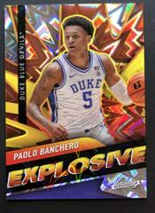 Paolo Banchero #EX-PAB Basketball Cards 2022 Panini Chronicles Draft Picks Explosive Prices