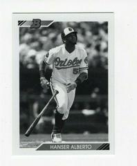 Hanser Alberto [Black & White] #87 Baseball Cards 2020 Bowman Heritage Prices