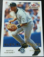 Alex Rodriguez #70 Baseball Cards 2001 Fleer Focus Prices