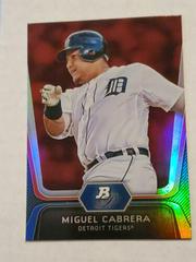 Miguel Cabrera [Ruby] Baseball Cards 2012 Bowman Platinum Prices