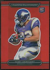 Toby Gerhart [Red Refractor] #28 Football Cards 2010 Topps Platinum Prices