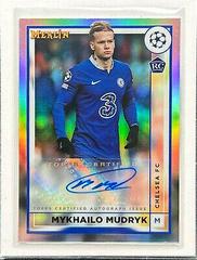 Mykhailo Mudryk #AC-MM Soccer Cards 2022 Topps Merlin Chrome UEFA Club Competitions Autographs Prices