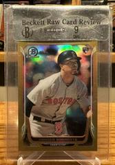 Xander Bogaerts [Gold Refractor] #1 Baseball Cards 2014 Bowman Chrome Prices