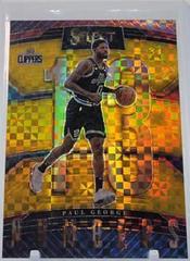 Paul George [Gold] #25 Basketball Cards 2022 Panini Select Numbers Prices