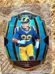 Aaron Donald [Light Blue Prizm Die-Cut] #111 Football Cards 2018 Panini Select Prices