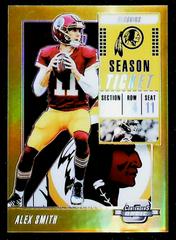 Alex Smith [Gold] Football Cards 2018 Panini Contenders Optic Prices