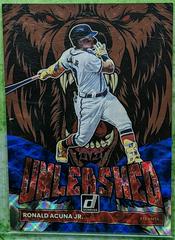 Ronald Acuna Jr. [Blue] #UL-5 Baseball Cards 2022 Panini Donruss Unleashed Prices