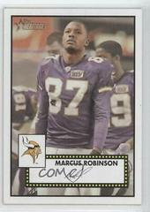 Marcus Robinson [Black Back] Football Cards 2006 Topps Heritage Prices