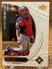Ivan Rodriguez #16 Baseball Cards 2001 Upper Deck Ovation Prices