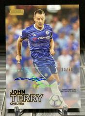 John Terry [Autograph Gold Foil] #98 Soccer Cards 2016 Stadium Club Premier League Prices