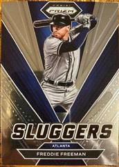 Freddie Freeman #SL-9 Baseball Cards 2022 Panini Prizm Sluggers Prices