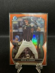 Bryce Eldridge [Orange] #BDC-107 Baseball Cards 2023 Bowman Draft Chrome Prices