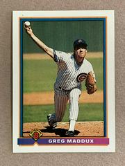 Greg Maddux #426 Baseball Cards 1991 Bowman Prices