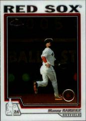 Manny Ramirez Baseball Cards 2004 Topps Chrome Prices