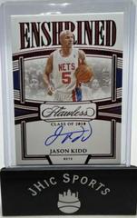 Jason Kidd [Ruby] #29 Basketball Cards 2022 Panini Flawless Enshrined Signature Prices
