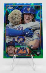 Brett Baty [Blue Green Lava Lamp] Baseball Cards 2023 Topps Chrome Update Prices