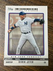 Derek Jeter #120 Baseball Cards 2009 Topps Ticket to Stardom Prices