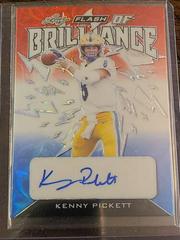 Kenny Pickett [Kaleidoscope Red White Blue] #FB-KP1 Football Cards 2022 Leaf Flash of Brilliance Autographs Prices