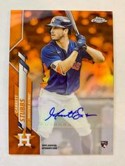 Garrett Stubbs [Orange] Baseball Cards 2020 Topps Chrome Update Autographs Prices