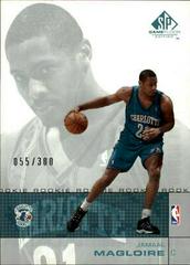 Jamaal Magloire #80 Basketball Cards 2000 SP Game Floor Prices
