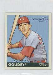 Dave Concepcion [Mini Blue Back] #55 Baseball Cards 2009 Upper Deck Goudey Prices