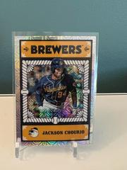 Jackson Chourio [Mega Box Mojo Refractor] #BA-13 Baseball Cards 2023 Bowman Chrome Ascensions Prices