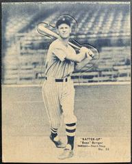 Boze Berger #84 Baseball Cards 1934 Batter Up Prices