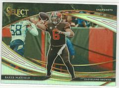 Baker Mayfield [Prizm] #9 Football Cards 2019 Panini Select Snapshots Prices