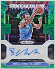 Brandon Clarke [Choice Green Prizm] #SS-BCL Basketball Cards 2021 Panini Prizm Sensational Signatures Prices