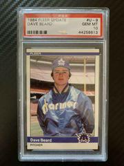 Dave Beard Baseball Cards 1984 Fleer Update Prices